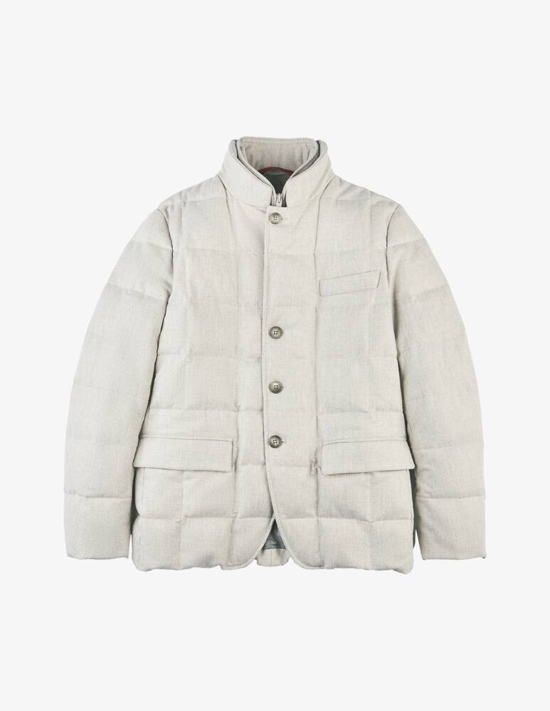 rinascente Fay Piumino Double Front in Flanella Cardata