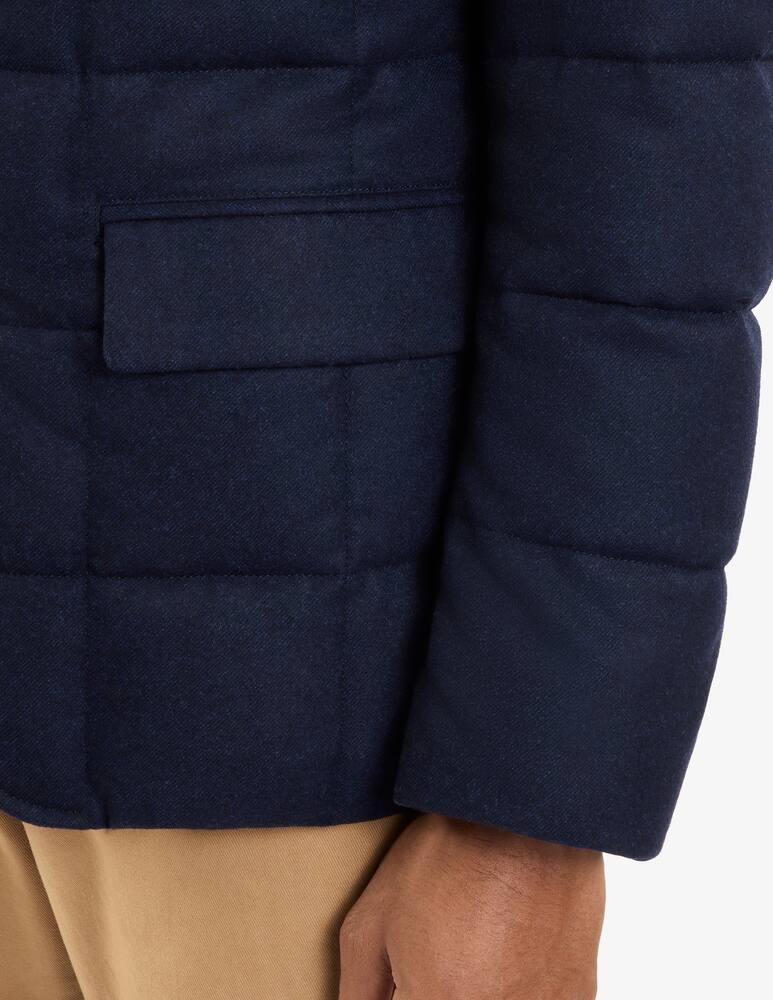 rinascente Fay Piumino Double Front in Flanella Cardata