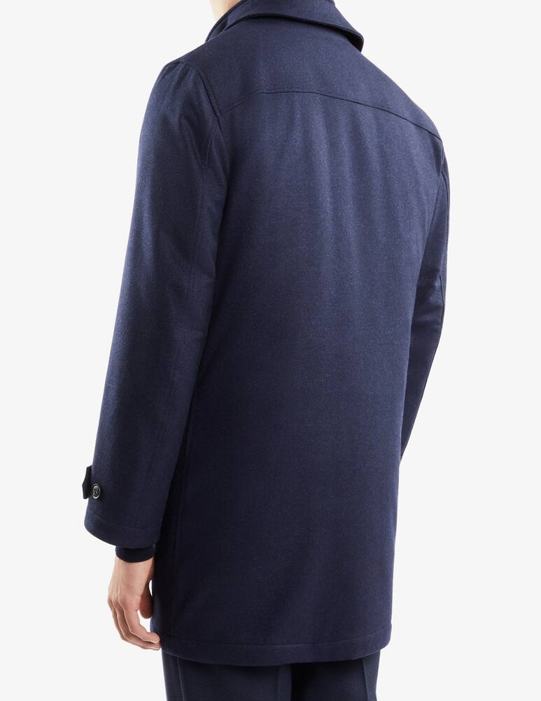 rinascente Fay Morning Coat in Wool Flannel