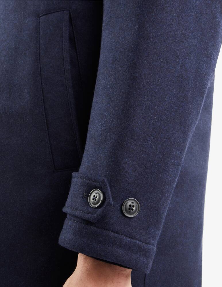 rinascente Fay Morning Coat in Wool Flannel