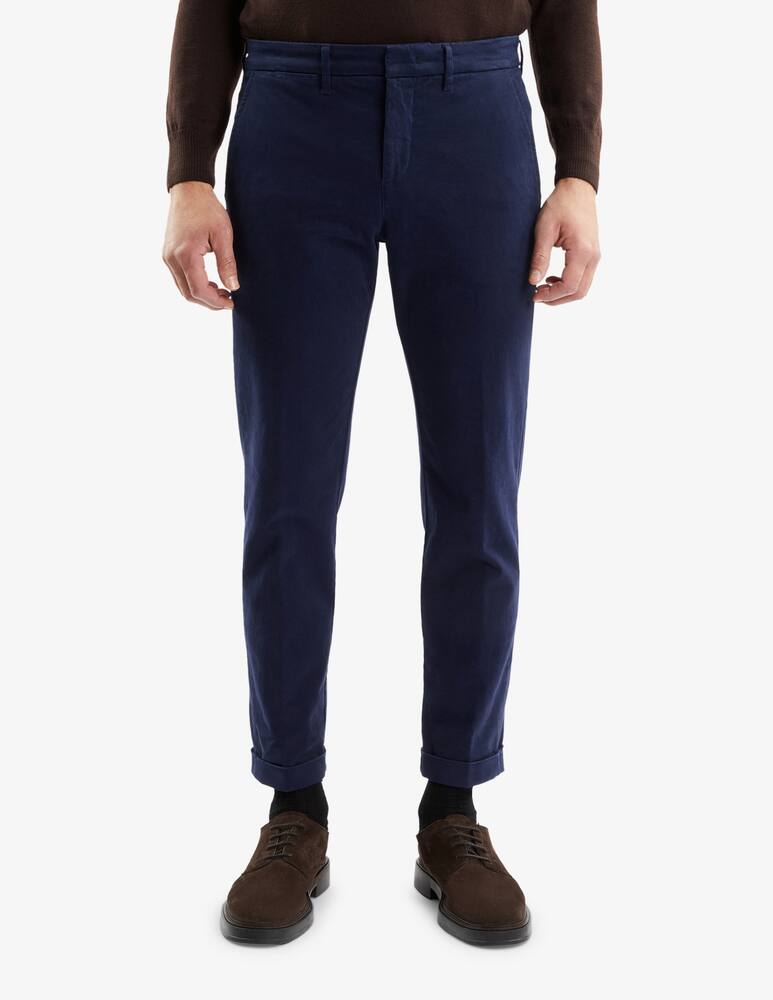 Fay Pantaloni Slim in Gabardine - immagine 1 Fay Pantaloni Slim in Gabardine - immagine 1