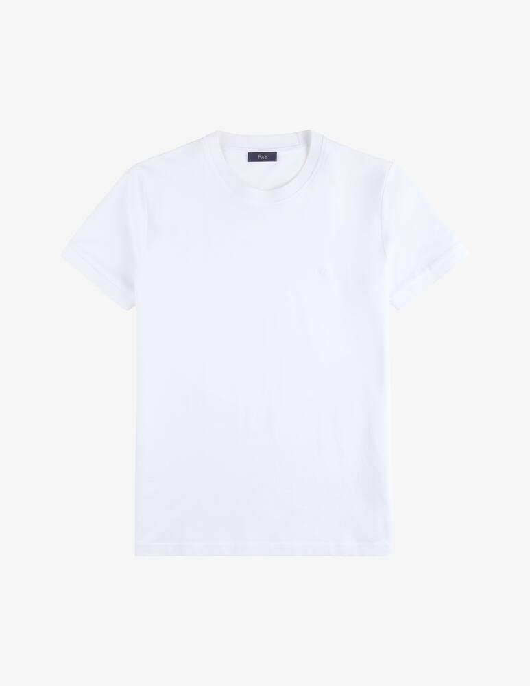 rinascente Fay T-shirt in Stretch Piquet