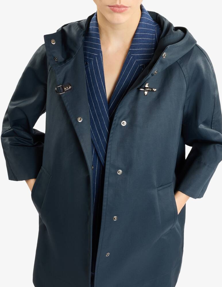 rinascente Fay Cape in Technical Linen