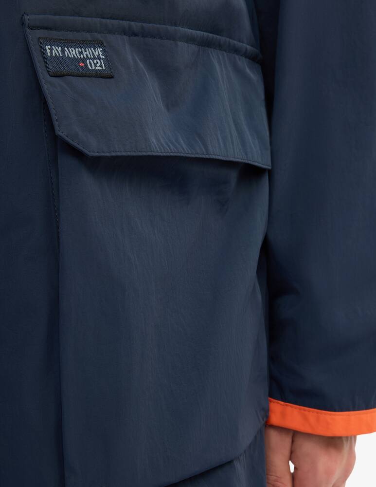 rinascente Fay Parka Fisherman in Nylon Reps - Fay Archive