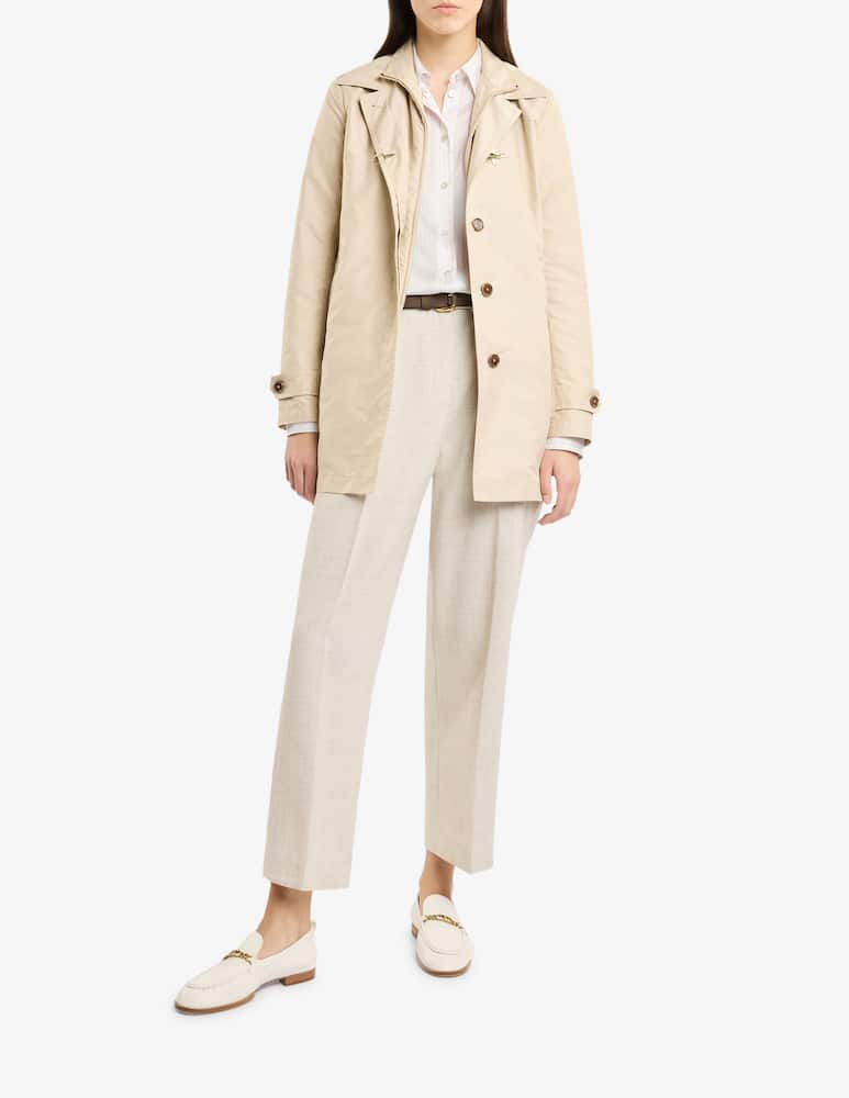 Fay Morning Coat in Technical Poplin - picture 2 Fay Morning Coat in Technical Poplin - picture 2