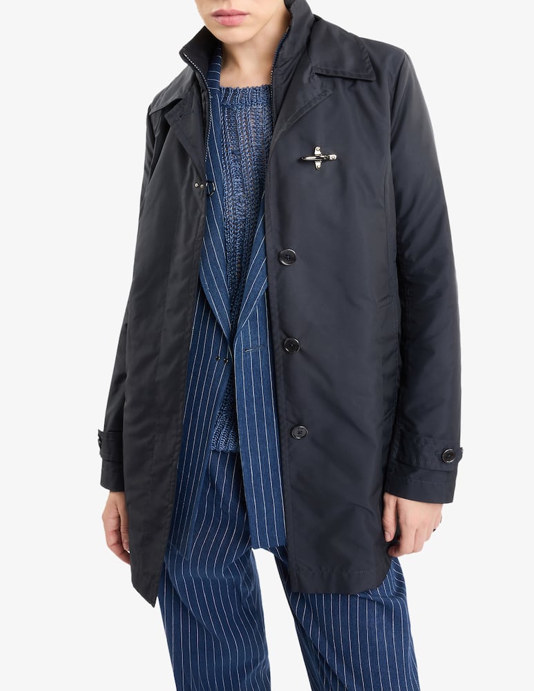Fay Morning Coat in Popeline Tecnico - immagine 1 Fay Morning Coat in Popeline Tecnico - immagine 1