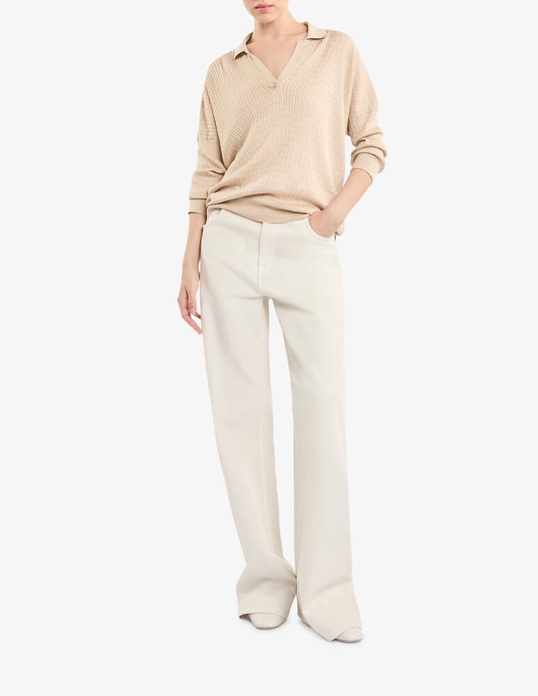 rinascente Fay Polo Shirt in Silk and Cotton