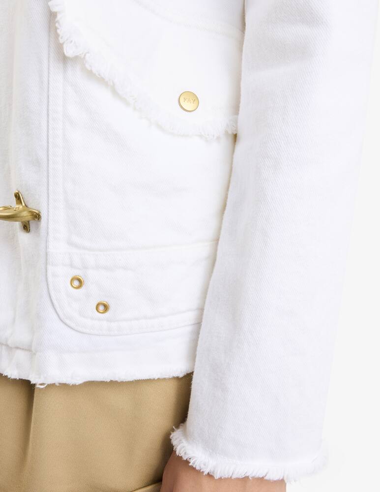 rinascente Fay 3 Ganci in Saia di Cotone Tinto in Capo