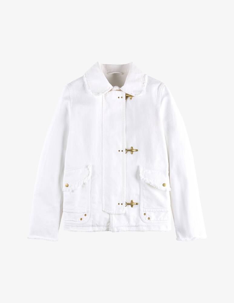 rinascente Fay 3 Ganci in Saia di Cotone Tinto in Capo