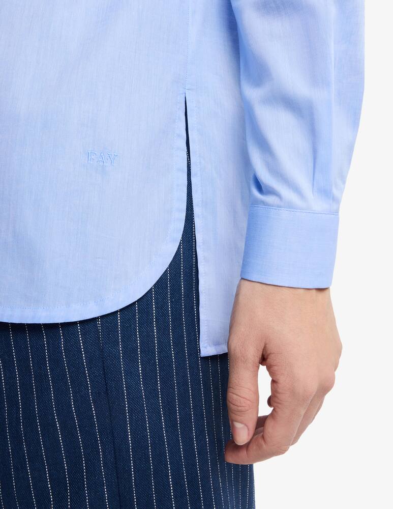 rinascente Fay Camicia Regular in Mussola di Cotone