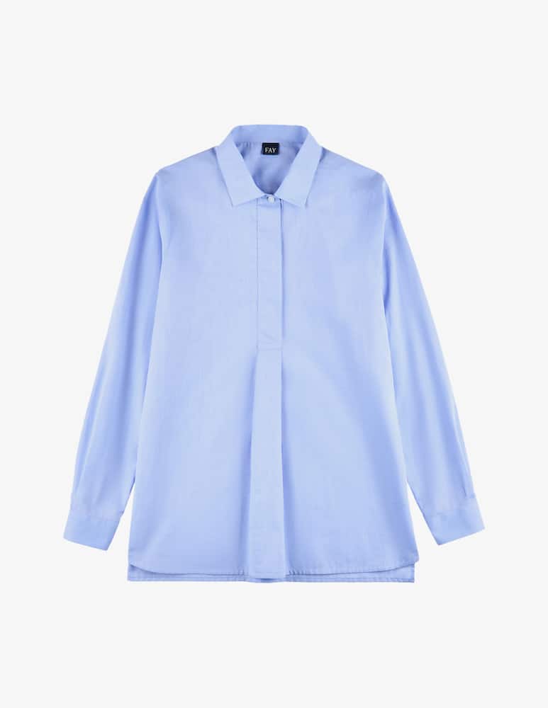Fay Camicia Regular in Mussola di Cotone - immagine 5 Fay Camicia Regular in Mussola di Cotone - immagine 5