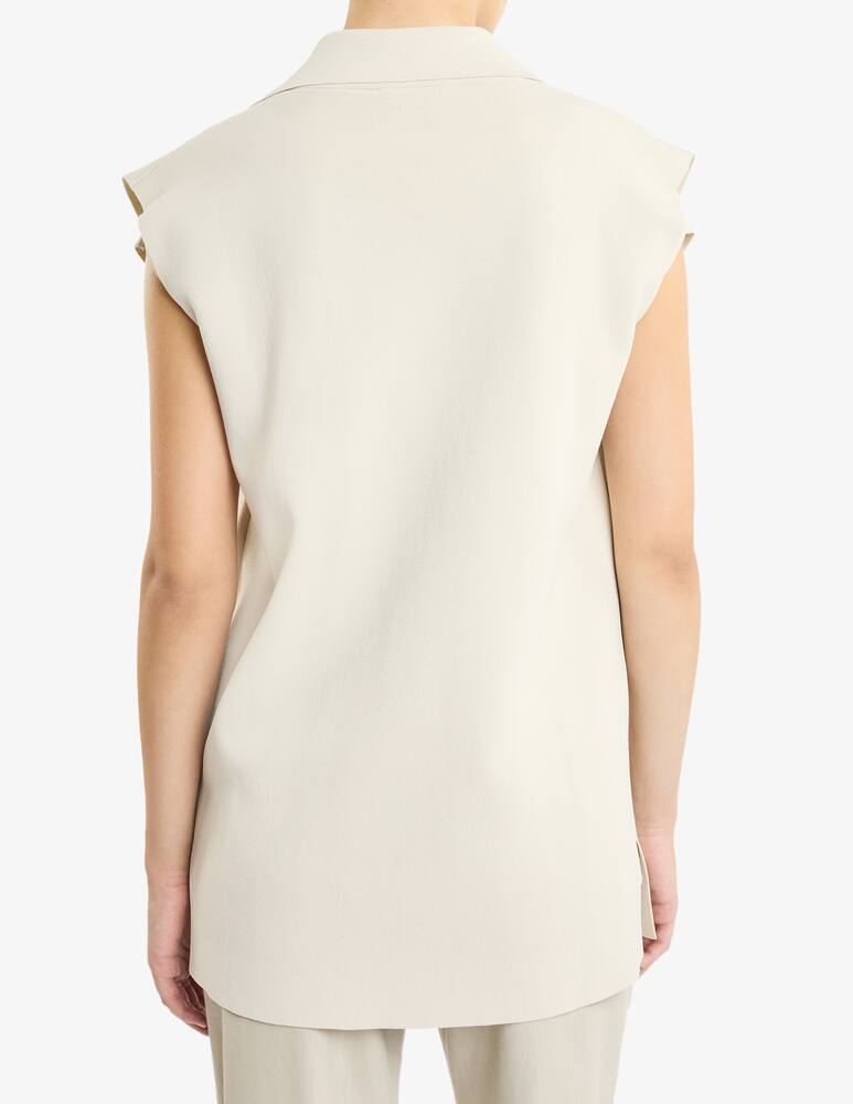 rinascente Fay Waistcoat in Technical Viscose Knit