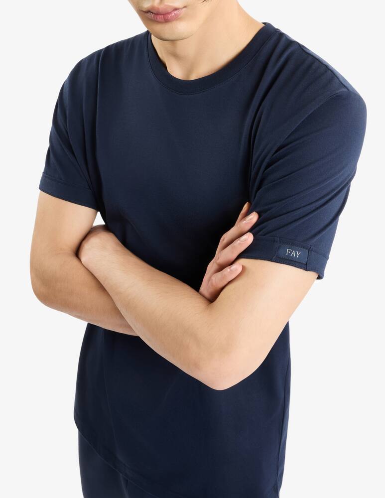 Fay T-shirt in Cotone - immagine 1 Fay T-shirt in Cotone - immagine 1
