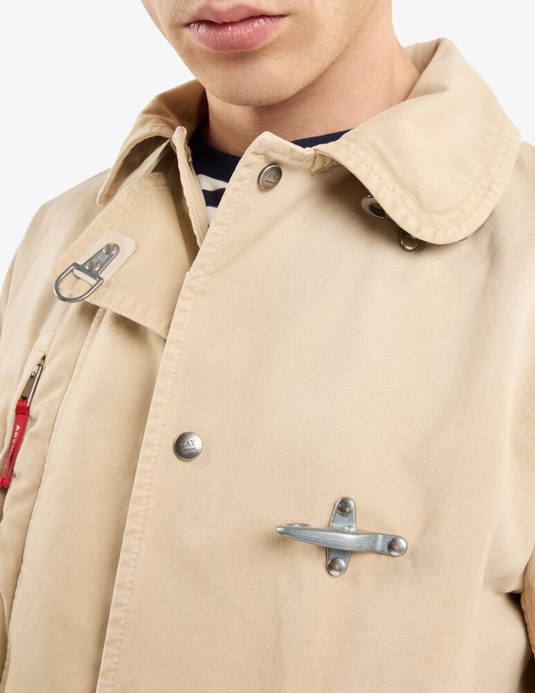 rinascente Fay 4 Ganci in Cotton Twill - Fay Archive