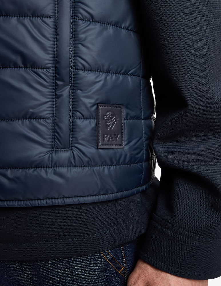Fay Gilet in Nylon Trapuntato - immagine 4 Fay Gilet in Nylon Trapuntato - immagine 4