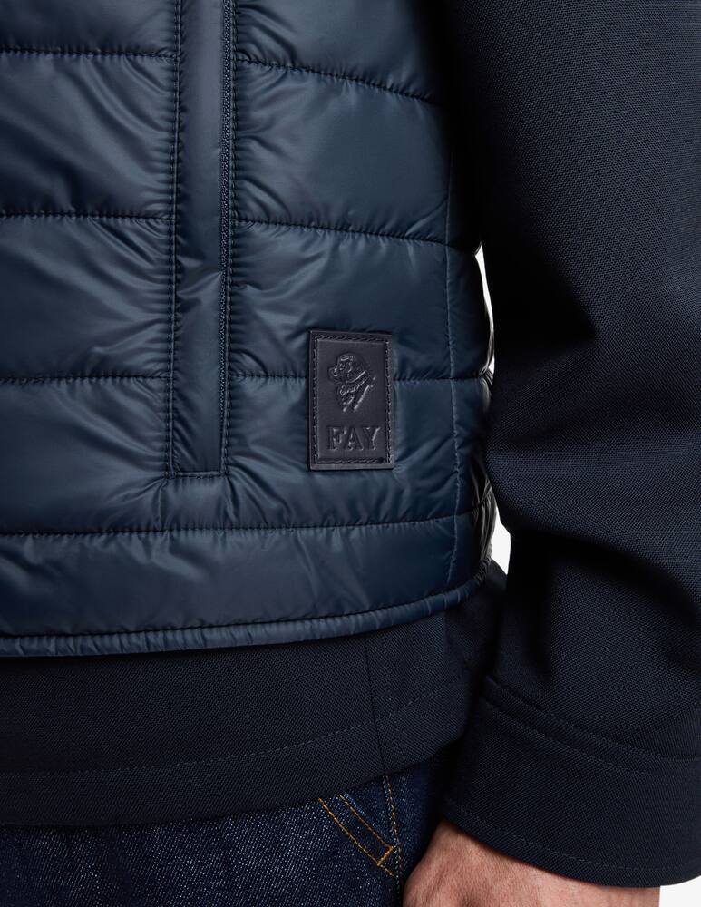 rinascente Fay Gilet in Nylon Trapuntato