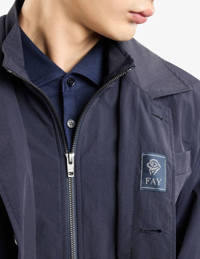 rinascente Fay Short Morning Coat in Nylon Reps