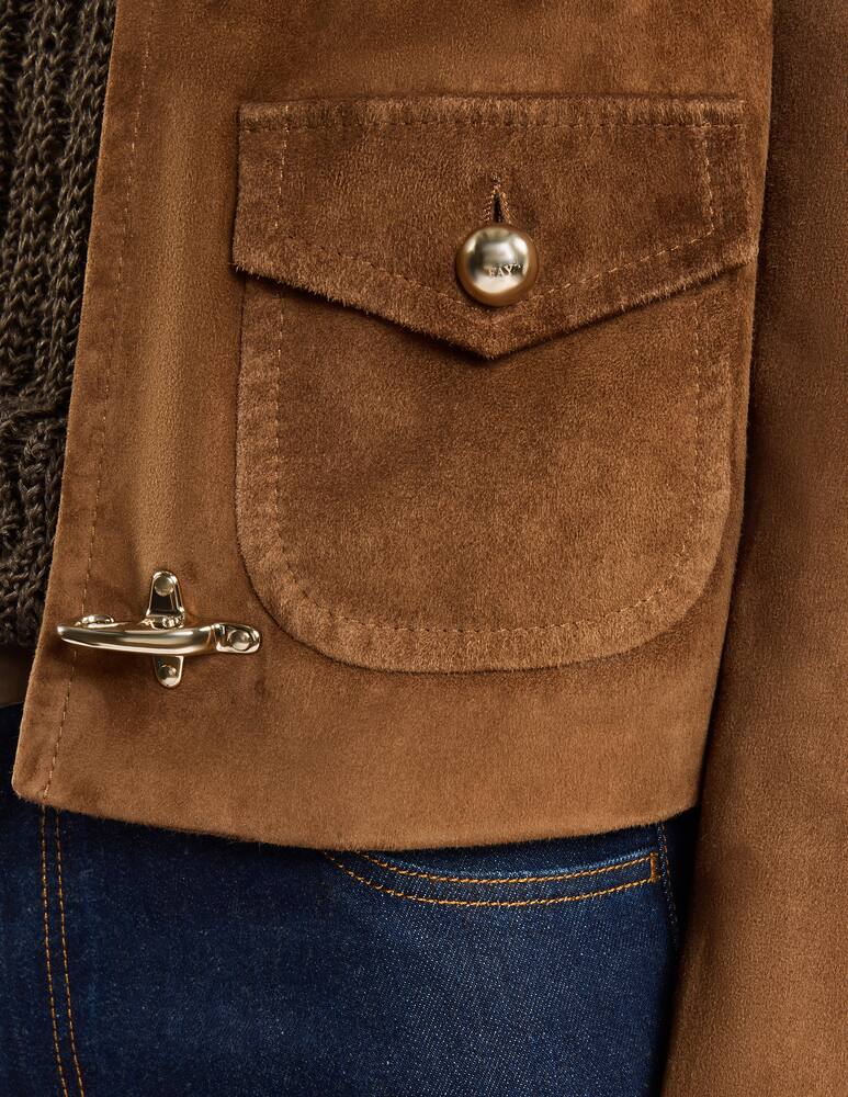 rinascente Fay 3 Ganci in Pelle Scamosciata