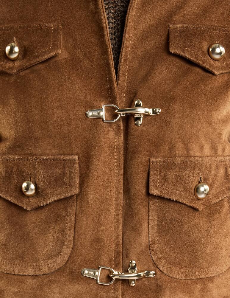 rinascente Fay 3 Ganci in Pelle Scamosciata