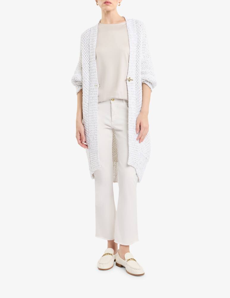 rinascente Fay Pantaloni 5 Tasche in Cotone Stretch