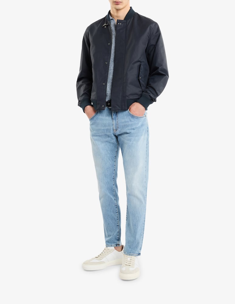 Fay Bomber Jacket in Technical Cotton - picture 2 Fay Bomber Jacket in Technical Cotton - picture 2