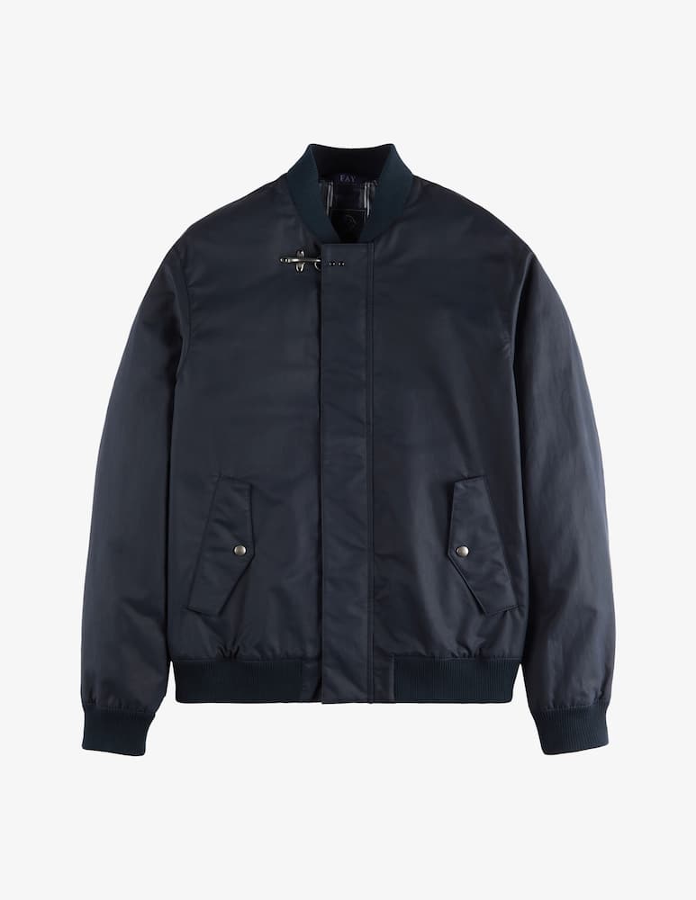Fay Bomber Jacket in Technical Cotton - picture 6 Fay Bomber Jacket in Technical Cotton - picture 6