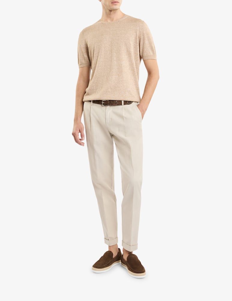 rinascente Fay T-Shirt  in Linen and Cotton