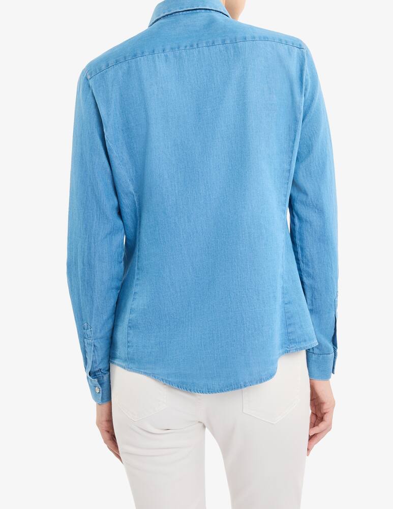 rinascente Fay Slim Shirt in Denim