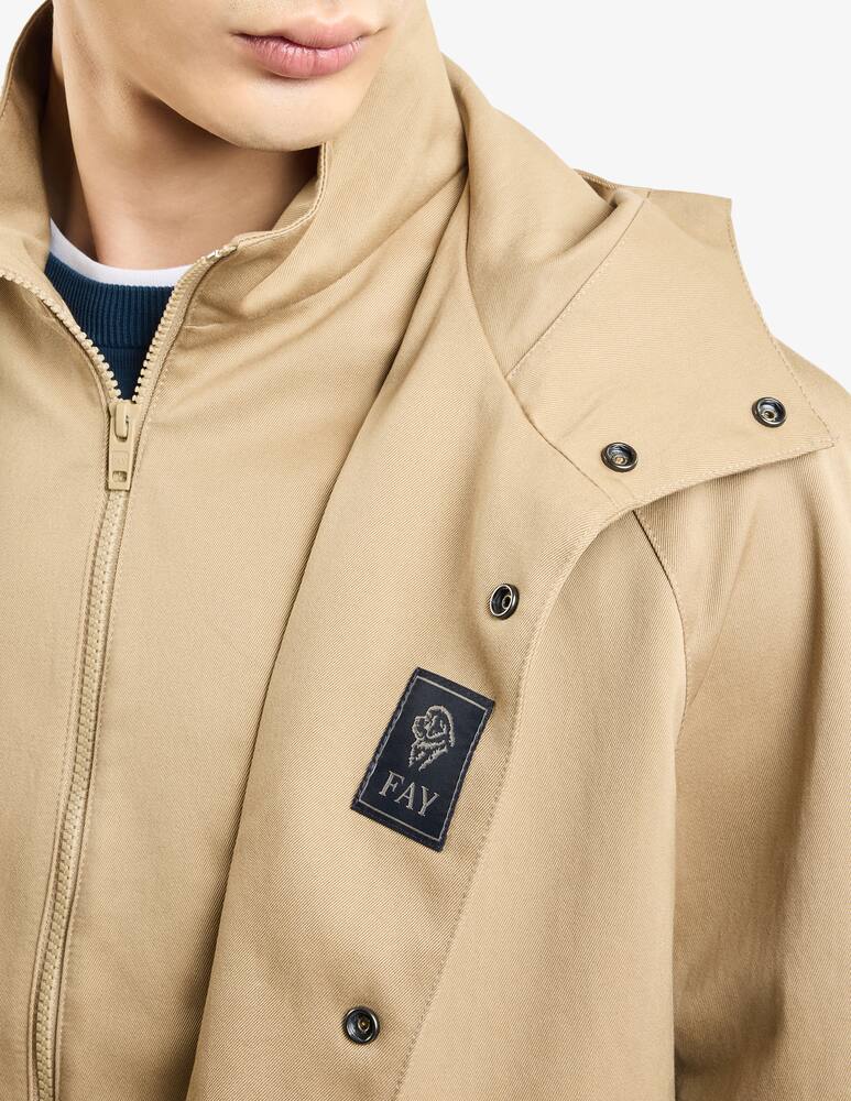 rinascente Fay Morning Parka in Gabardine