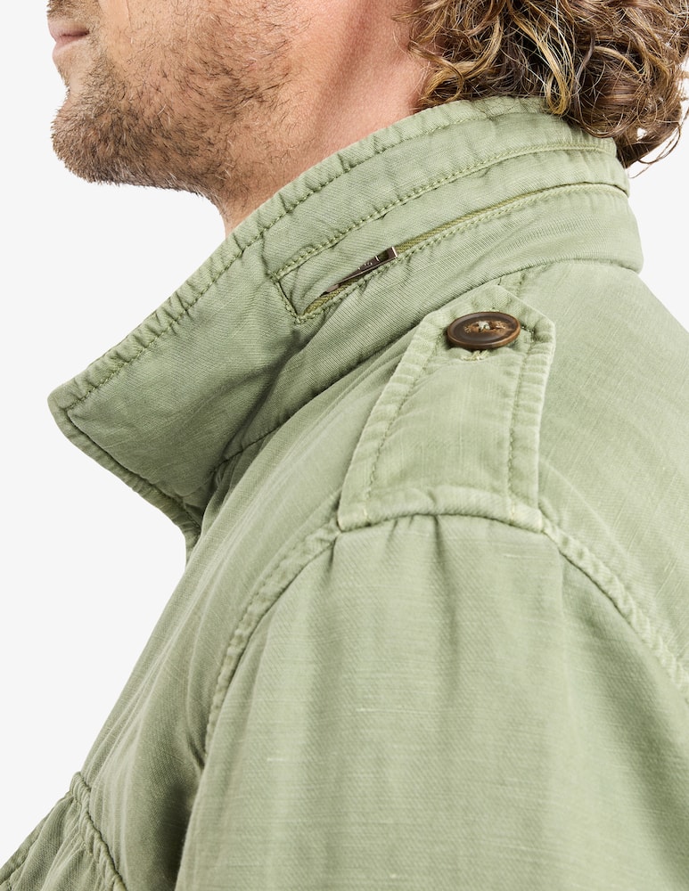 Fay Field Jacket in Tela di Cotone e Lino - immagine 5 Fay Field Jacket in Tela di Cotone e Lino - immagine 5