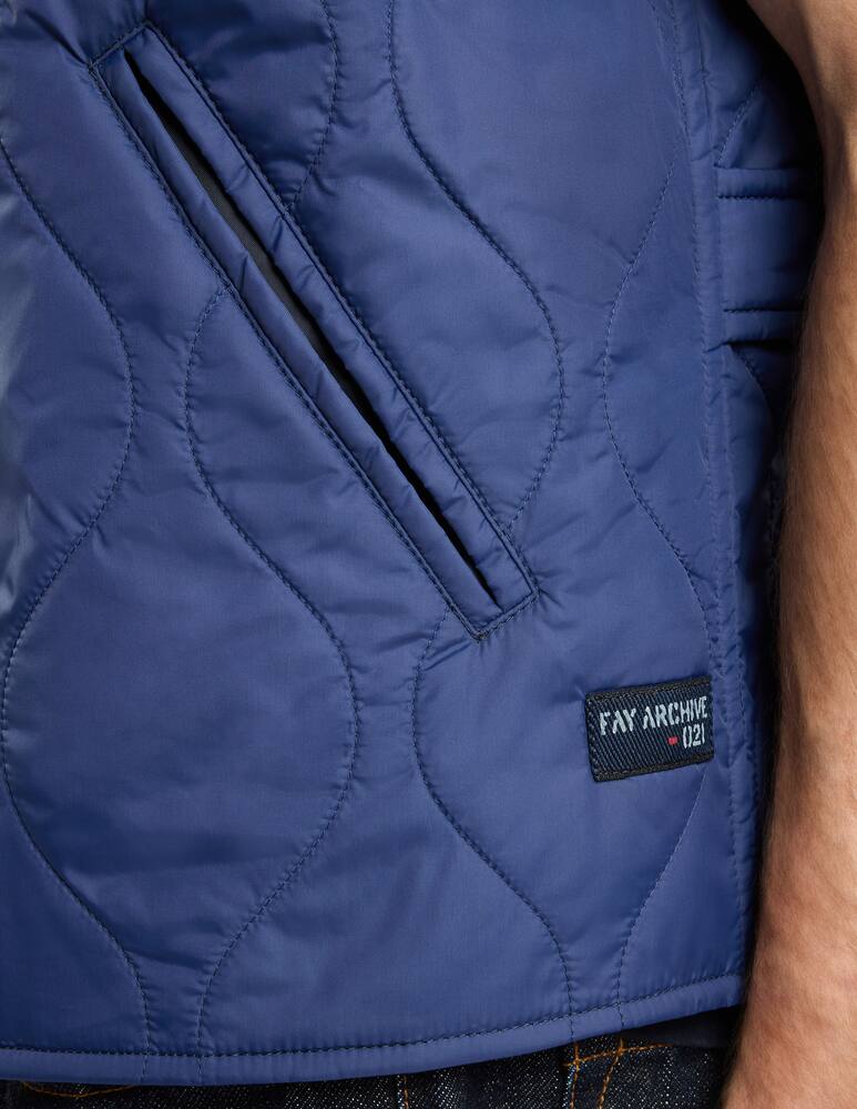 rinascente Fay Gilet in Nylon Trapuntato - Fay Archive