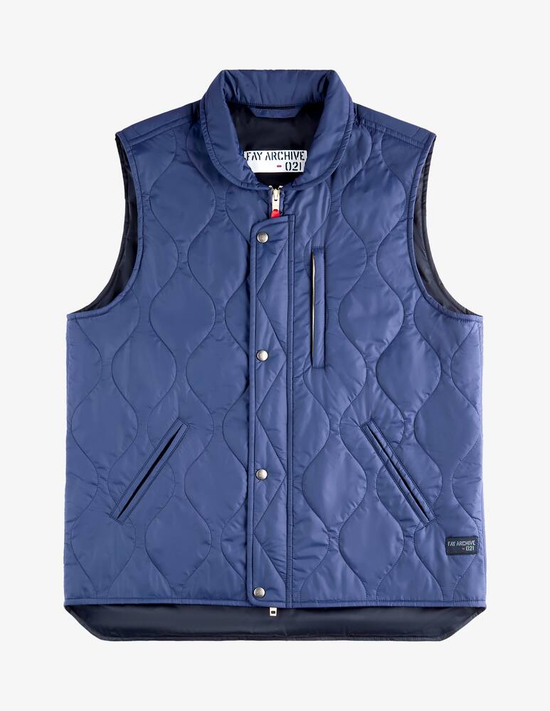 rinascente Fay Gilet in Nylon Trapuntato - Fay Archive