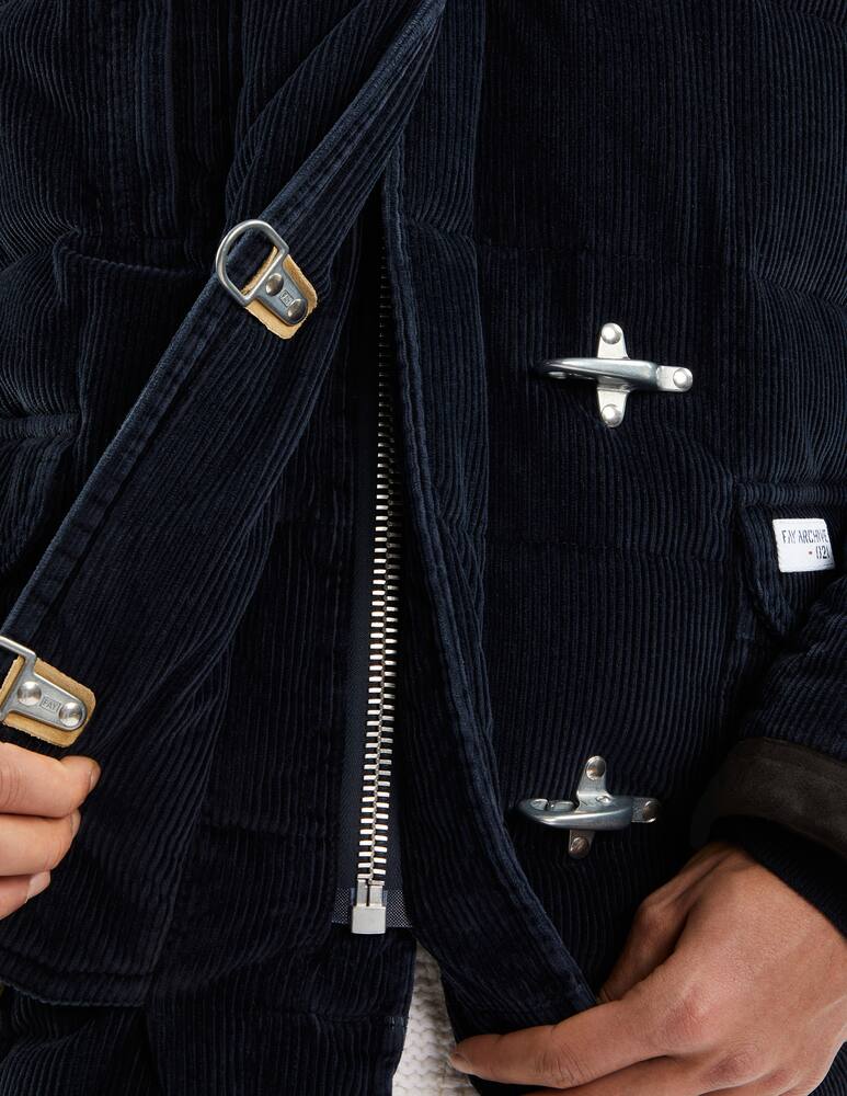 rinascente Fay 4 Ganci Piumino in Velluto - Fay Archive