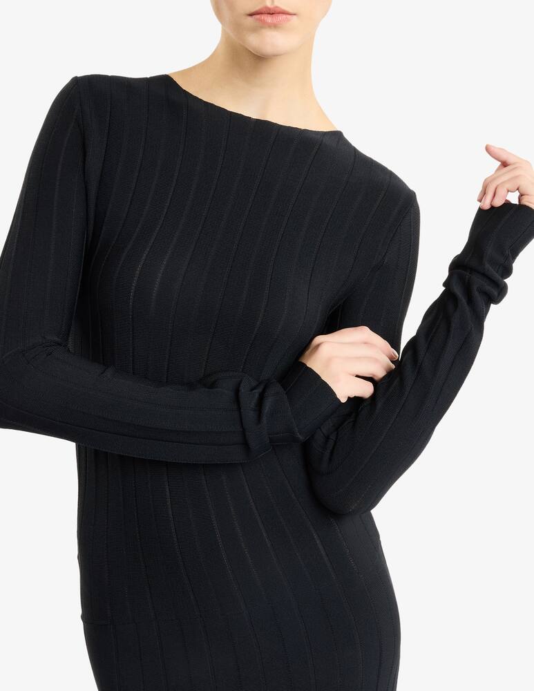 rinascente Fay Abito in Maglia di Viscosa Tecnica