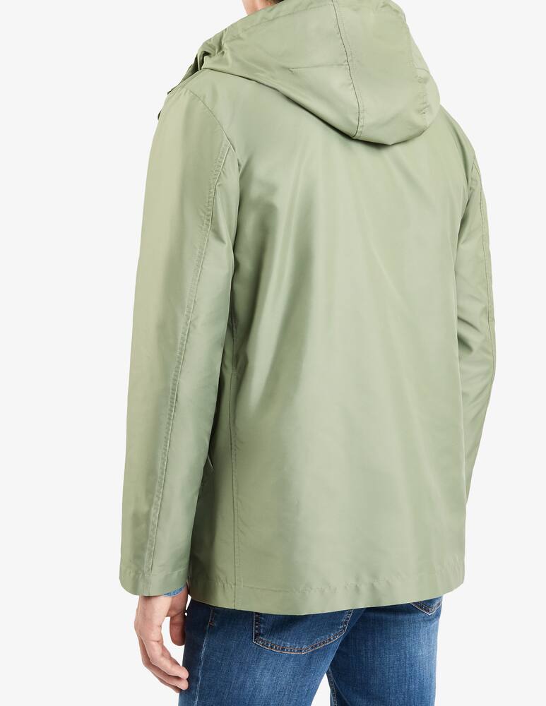 rinascente Fay Short Parka in Technical Poplin
