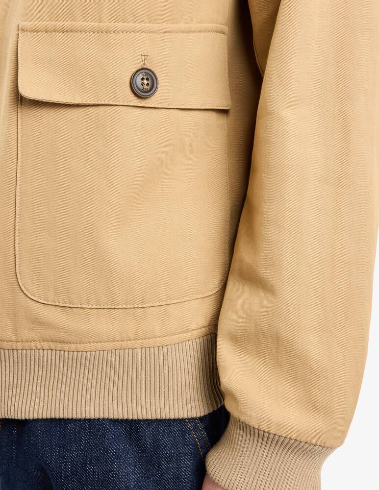 rinascente Fay Bomber in Twill di Cotone e Lino