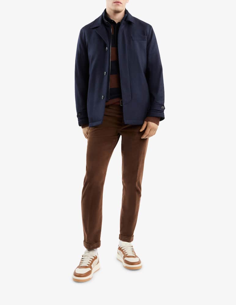 rinascente Fay Short Morning Coat in Wool