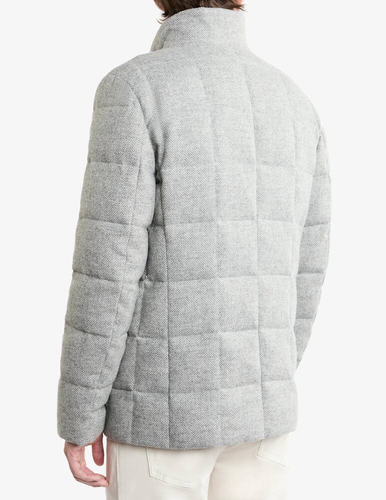 rinascente Fay Double Front Down Jacket in Merinos Wool