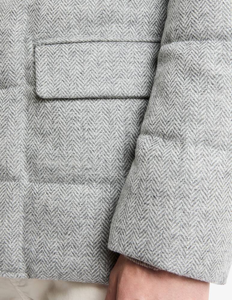 rinascente Fay Double Front Down Jacket in Merinos Wool