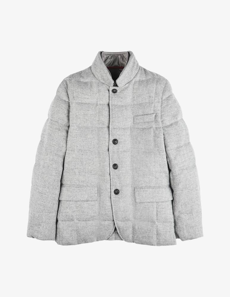 rinascente Fay Double Front Down Jacket in Merinos Wool
