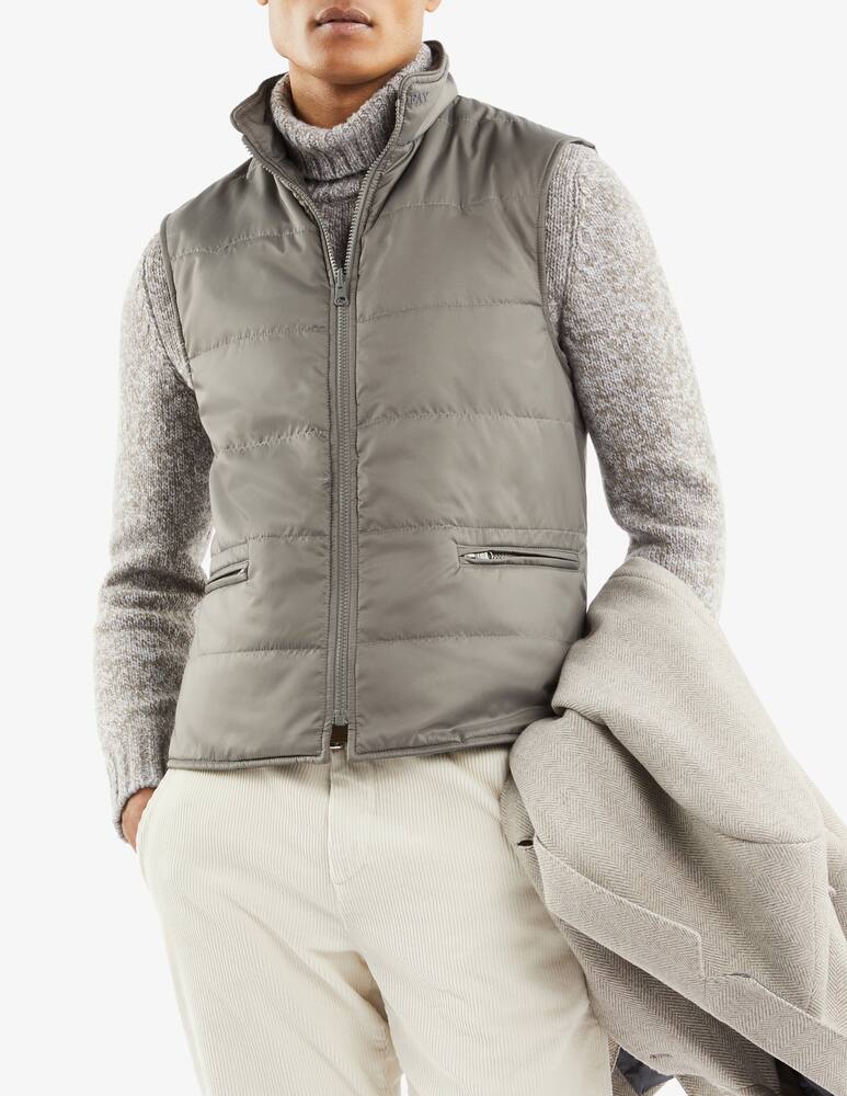 rinascente Fay Double Coat con Motivo Spigato