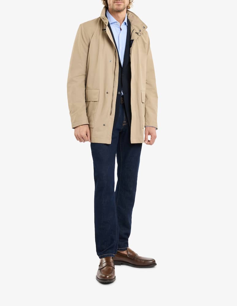 rinascente Fay Carcoat in Cotone Tecnico