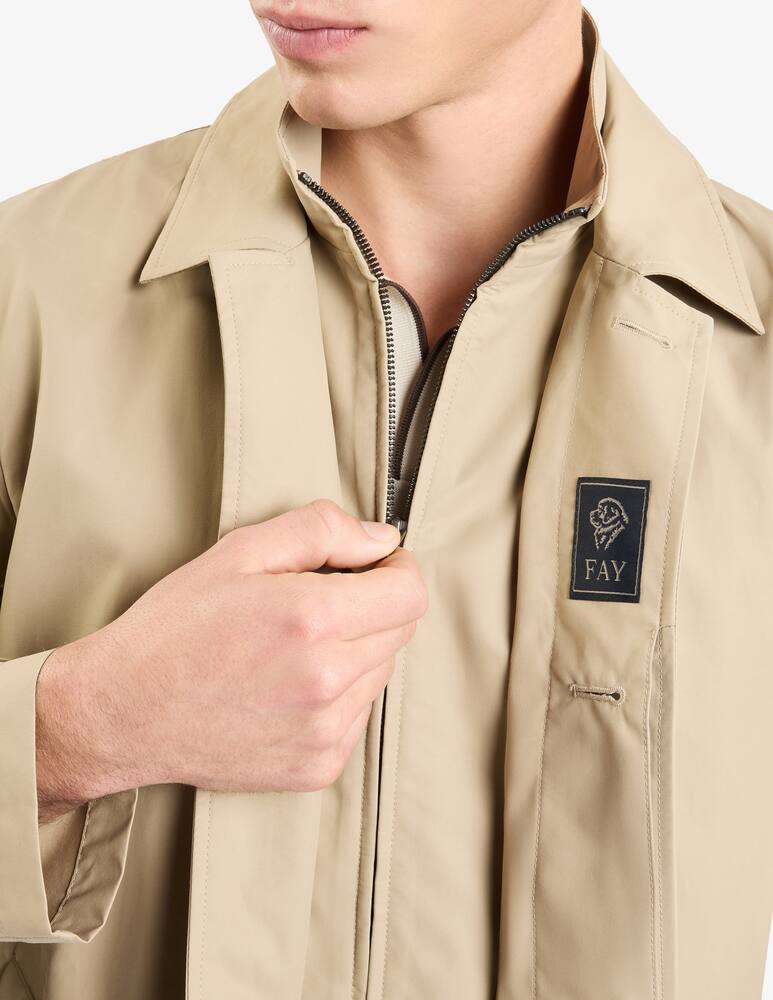 rinascente Fay Morning Coat in Cotone Tecnico