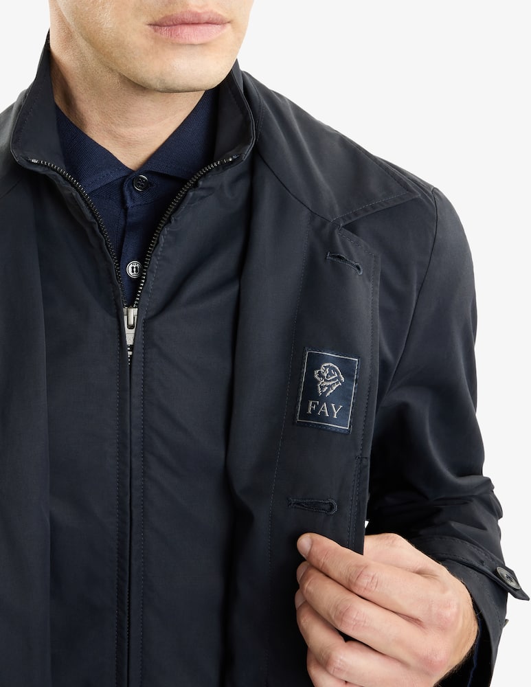 Fay Morning Coat in Cotone Tecnico - immagine 4 Fay Morning Coat in Cotone Tecnico - immagine 4