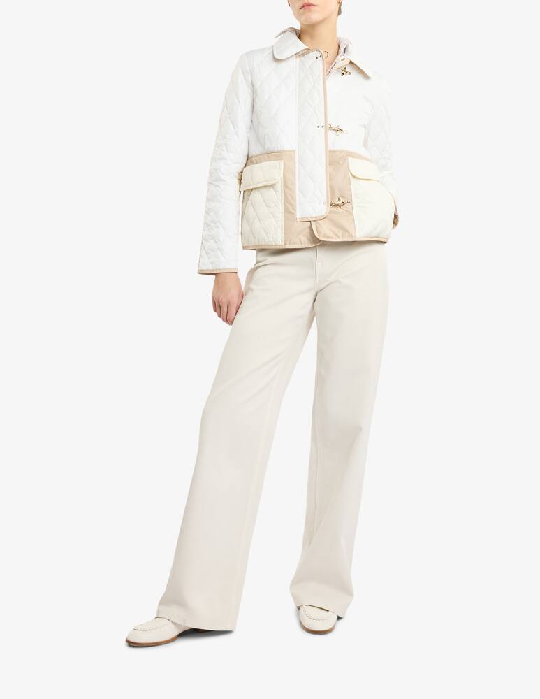 rinascente Fay 4 Ganci in Diamond-quilted Nylon