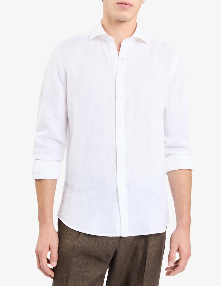 Fay Camicia Regular in Lino - immagine 1 Fay Camicia Regular in Lino - immagine 1