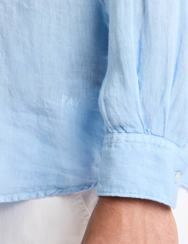 Fay Polo Camicia Regular in Lino - immagine 4 Fay Polo Camicia Regular in Lino - immagine 4