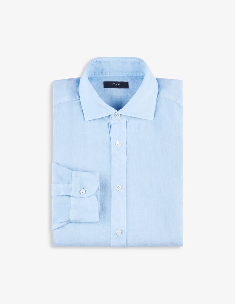 Fay Polo Camicia Regular in Lino - immagine 5 Fay Polo Camicia Regular in Lino - immagine 5