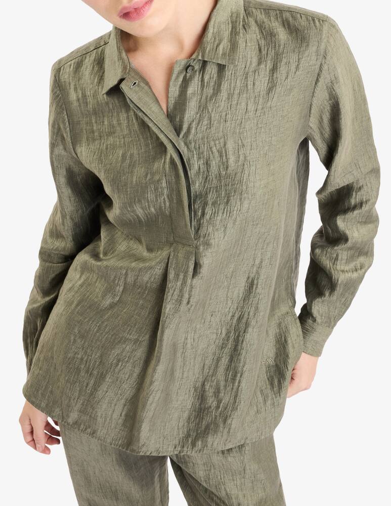 rinascente Fay Camicia Regular in Lino