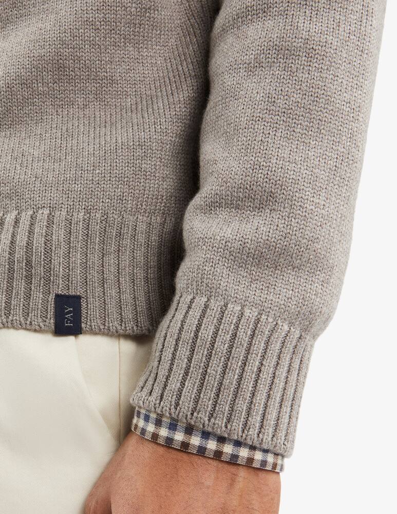 rinascente Fay Mock Turtleneck in Wool